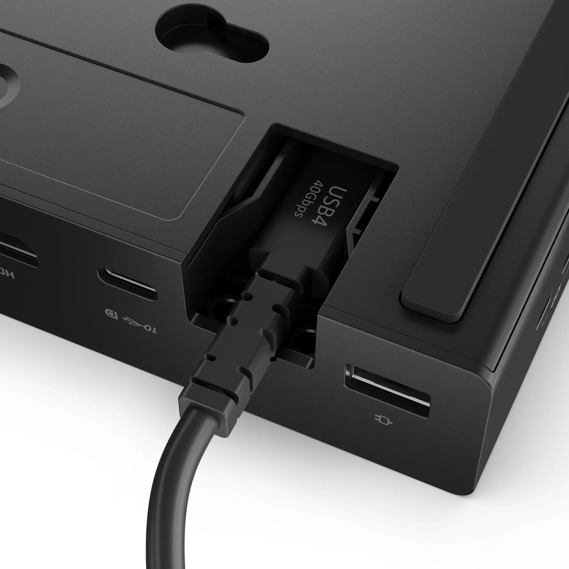 Lenovo ThinkPad USB4 Smart Dock 5500 with 135W Adapter Kabelgebunden Schwarz – Bild 2