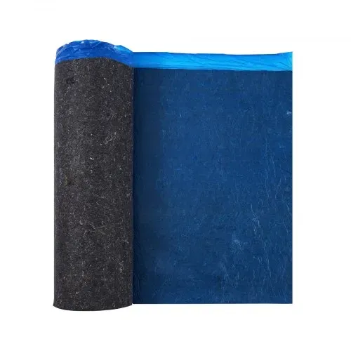 VEVOR Trittschalldämmung, 37,2 m², 3 mm Laminatbodenunterlage mit angebrachter Dampfsperre, Faser + PE-Folie, Schalldämmung & Geräuschreduzierung für Vinyl und Holz (2 Rollen x 18,6 m²) – Bild 8