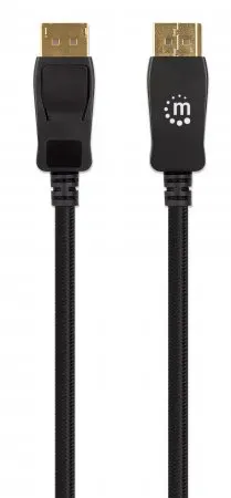 Manhattan 353618 DisplayPort-Kabel 2 m Schwarz – Bild 4