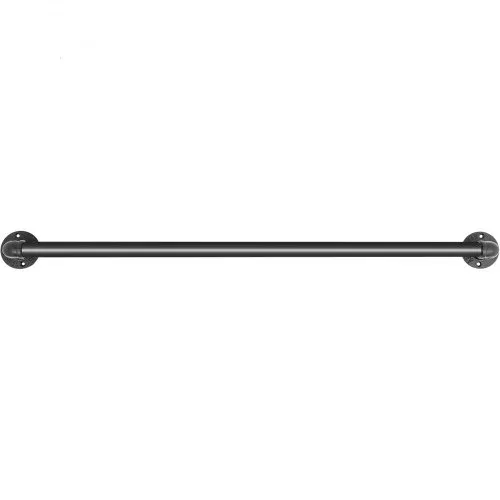VEVOR Retro Wasserrohr Handlauf 60cm Industrieller Geländer Schutzbügel Handlauf Kohlenstoffstahl + Mattes Finish Geländer Retro Industrie 200kg Traglast ideal für Handläufe im Innen-/Außenbereich – Bild 10