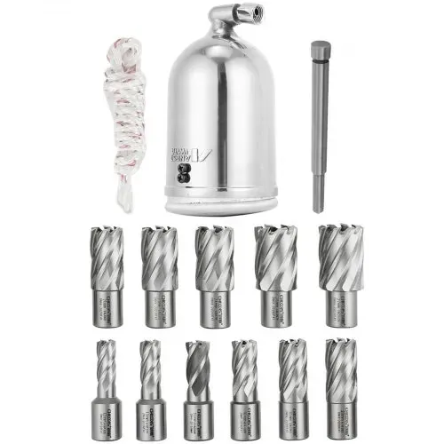 VEVOR Sdt MD40 Magnetbohrmaschine mit 13 Stück 25,4mm HSS-Ringschneider Set – Bild 8