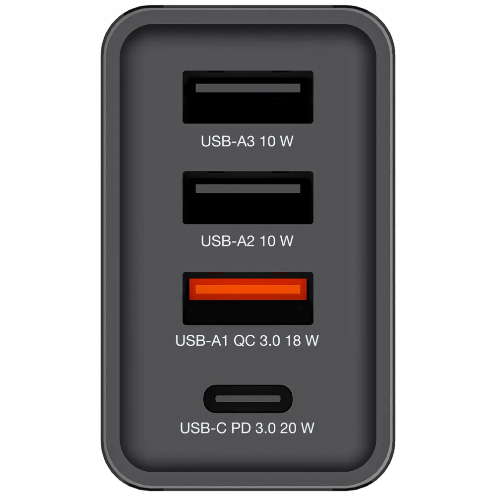 Verbatim 49700 Ladegerät für Mobilgeräte Universal Schwarz AC Schnellladung Drinnen – Bild 5