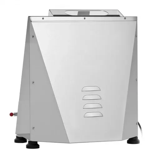 VEVOR elektrische Pizzateigpresse 355,6 mm Gebäck-Pressplatte, Brotpresse 390 W aus Edelstahl, kommerzieller Chapati Presse, Formmaschine mit einstellbarer Dicke & Teigpressdeckel, 260 Stk./h – Bild 10