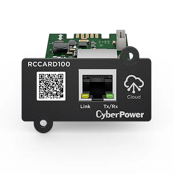 CyberPower RCCARD100 Cloud-Netzwerkkarte für PP Cloud Dienst Ethernet 100Base-TX , Ethernet 10Base-T für Expansion Port – Bild 3