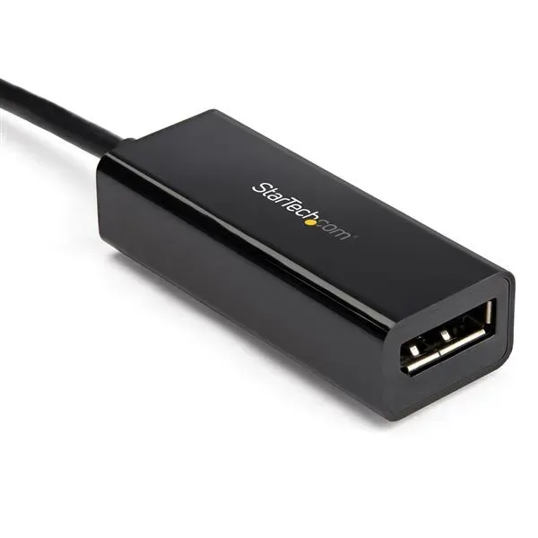 StarTech.com USB-C auf DisplayPort Adapter - 8K/5K/4K USB Typ C zu DP 1.4 Alt Mode Videokonverter - HBR3/DSC/HDR - 8K 60Hz Thunderbolt 3 kompatibler DisplayPort Monitor Display Adapter – Bild 2