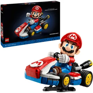 72037 Super Mario Mario Kart: Mario & Standard-Kart, Konstruktionsspielzeug 72037 Super Mario Mario Kart: Mario & Standard-Kart, Konstruktionsspielzeug