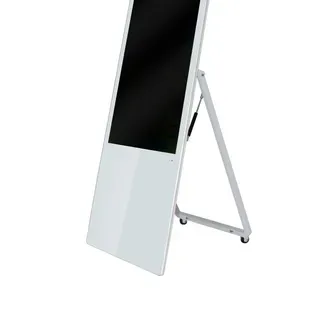 Allnet Standdisplay 43 Zoll Aufsteller mit Laufrollen, 700 Nits, HDMI, Farbe weiß Allnet Standdisplay 43 Zoll Aufsteller mit Laufrollen, 700 Nits, HDMI, Farbe weiß