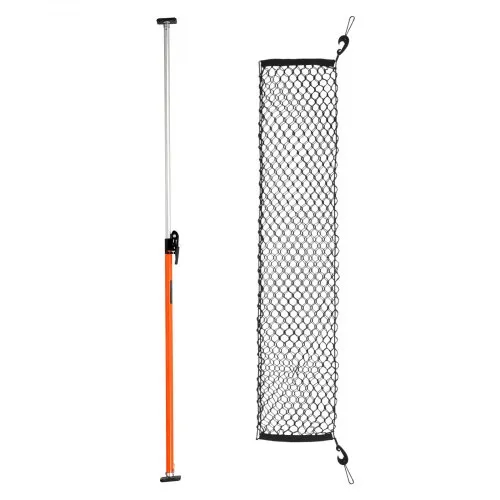 VEVOR Cargo Bar Ratschen Ladestange verstellbar 1016-1854 mm, Ladeflächenstange Ladestabilisator aus Stahl mit rutschfesten Fußpolstern mit Netz, ausziehbare Stützstange für Pickup Truck Minivan VEVOR Cargo Bar Ratschen Ladestange verstellbar 1016-1854 mm, Ladeflächenstange Ladestabilisator aus Stahl mit rutschfesten Fußpolstern mit Netz, ausziehbare Stützstange für Pickup Truck Minivan