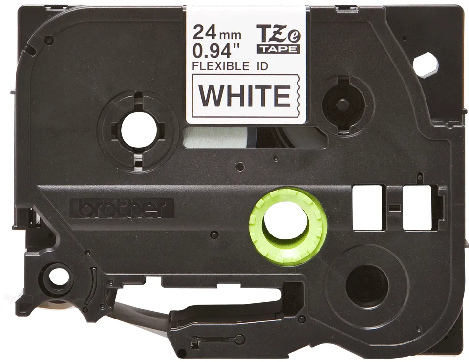 Brother TZE-FX251 Etiketten erstellendes Band Schwarz auf weiss – Bild 2