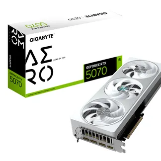 GIGABYTE GeForce RTX 5070 AERO OC 12G Grafikkarte – 12GB GDDR7, 192 Bit, PCI-E 5.0, 2625 MHz Core Clock, 3 x DP 2.1a, 1 x HDMI 2.1b, NVIDIA DLSS 4, GV-N5070AERO OC-12GD GIGABYTE GeForce RTX 5070 AERO OC 12G Grafikkarte – 12GB GDDR7, 192 Bit, PCI-E 5.0, 2625 MHz Core Clock, 3 x DP 2.1a, 1 x HDMI 2.1b, NVIDIA DLSS 4, GV-N5070AERO OC-12GD