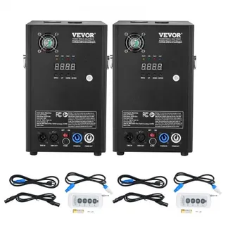 VEVOR 2x Funkenmaschine 700 W Pyrotechnikmaschine Aluminiumlegierung Feuerwerksmaschine DMX Controller Einstellbar 2–5m Cold Spark Machine 7 min pro Nachladen Ideal für Hochzeit, DJ Show, Partys VEVOR 2x Funkenmaschine 700 W Pyrotechnikmaschine Aluminiumlegierung Feuerwerksmaschine DMX Controller Einstellbar 2–5m Cold Spark Machine 7 min pro Nachladen Ideal für Hochzeit, DJ Show, Partys