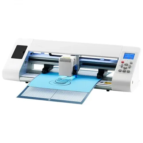 VEVOR Vinylschneider (33 cm Schnittgröße) mit automatischer Kantenerkennung & Designsoftware & Materialien, kompatibel mit SVG/EPS/PLT, für individuelle Bastelarbeiten Karten Aufkleber – Bild 8