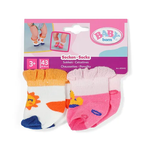 BABY born Socks 2 assorted 43cm Puppensocken – Bild 5
