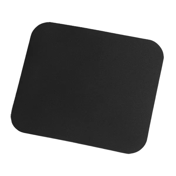 Mauspad, 220 x 250 mm, schwarz Mauspad, 220 x 250 mm, schwarz