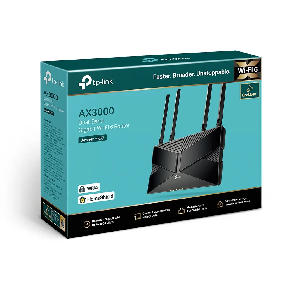 TP-Link Archer AX3000 Dual Band Gigabit Wi-Fi 6 Router – Bild 4