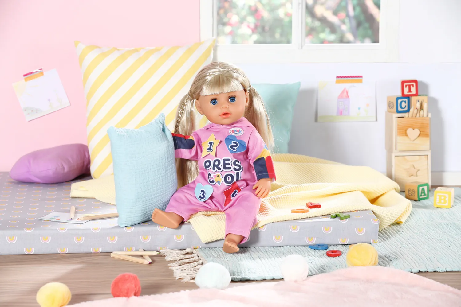 BABY born Kindergarten Romper+Badges Puppen-Strampler – Bild 3