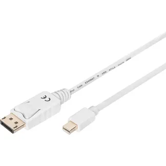 mini-DisplayPort > DisplayPort Anschlusskabel, Full HD 1080p mini-DisplayPort > DisplayPort Anschlusskabel, Full HD 1080p