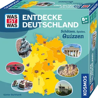 WAS IST WAS – Entdecke Deutschland, Brettspiel WAS IST WAS – Entdecke Deutschland, Brettspiel