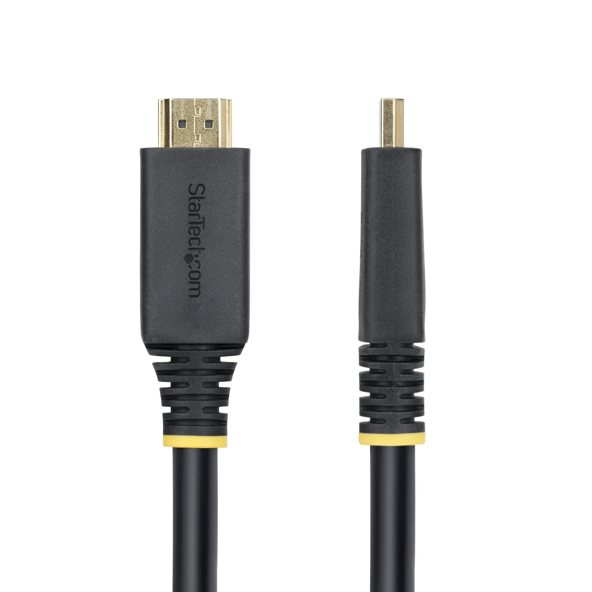 StarTech.com 10m Aktives High Speed HDMI Kabel, 4K 60Hz/1440p 144Hz, HDR10/HDCP 2.2/ARC, 18Gbps, UHD HDMI 2.0 Arc Kabel für Fernseher/Monitor/PC/Laptop/Projektor, TPE-Mantel – Bild 4