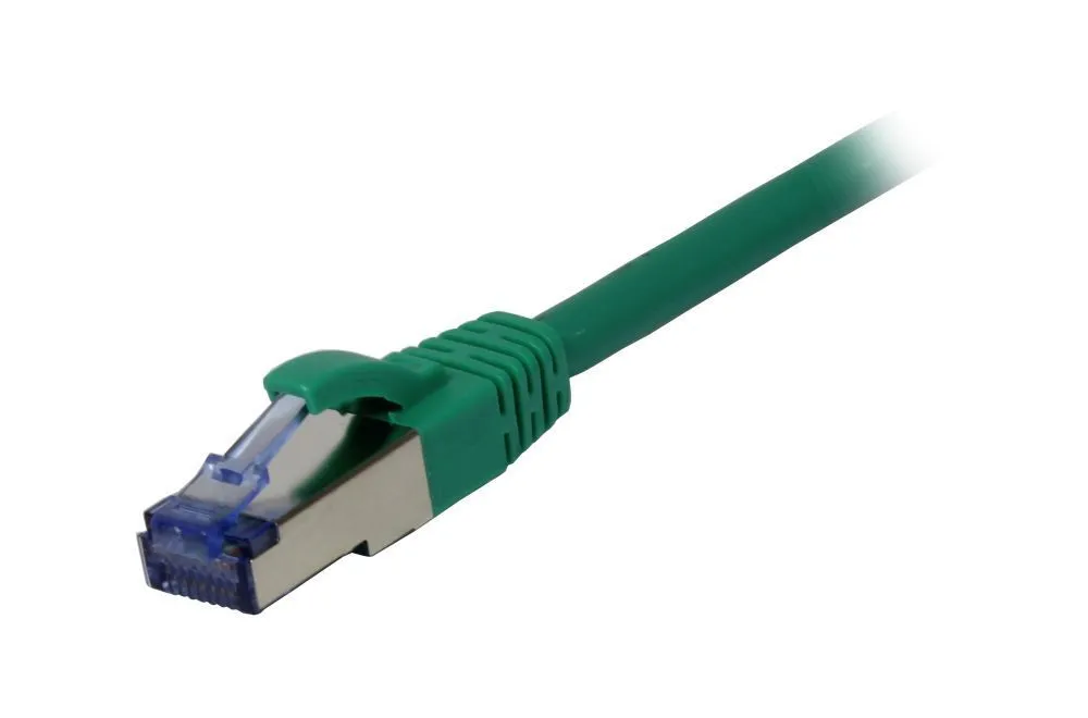Patchkabel RJ45, CAT6A 500Mhz, 3m, grün, S-STP(S/FTP), AWG26, LSZH, Synergy 21 Patchkabel RJ45, CAT6A 500Mhz, 3m, grün, S-STP(S/FTP), AWG26, LSZH, Synergy 21