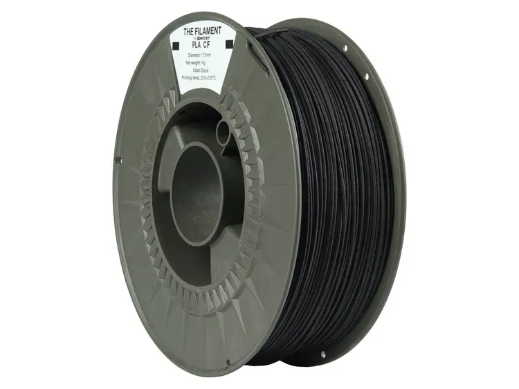 The Filament · PLA CF · BLACK · 1.75mm · 1kg – Bild 2