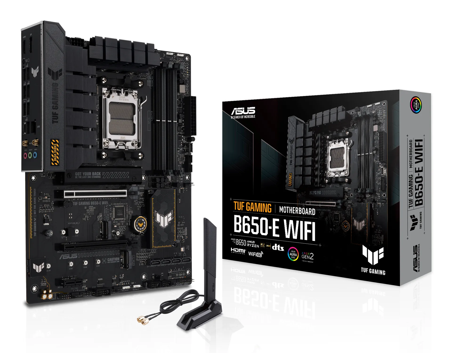 ASUS TUF GAMING B650-E WIFI AMD B650 Sockel AM5 ATX ASUS TUF GAMING B650-E WIFI AMD B650 Sockel AM5 ATX