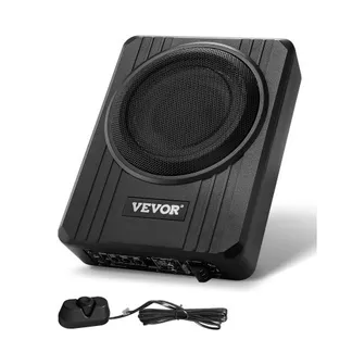 VEVOR Untersitz Auto Subwoofer 400 W 203 mm schlanker Auto Subwoofer mit Stromversorgung, Subsystem mit eingebautem Verstärker, Hoch-/Niedrigpegel-Eingang und Lautstärkeregler für SUVs Lkws VEVOR Untersitz Auto Subwoofer 400 W 203 mm schlanker Auto Subwoofer mit Stromversorgung, Subsystem mit eingebautem Verstärker, Hoch-/Niedrigpegel-Eingang und Lautstärkeregler für SUVs Lkws