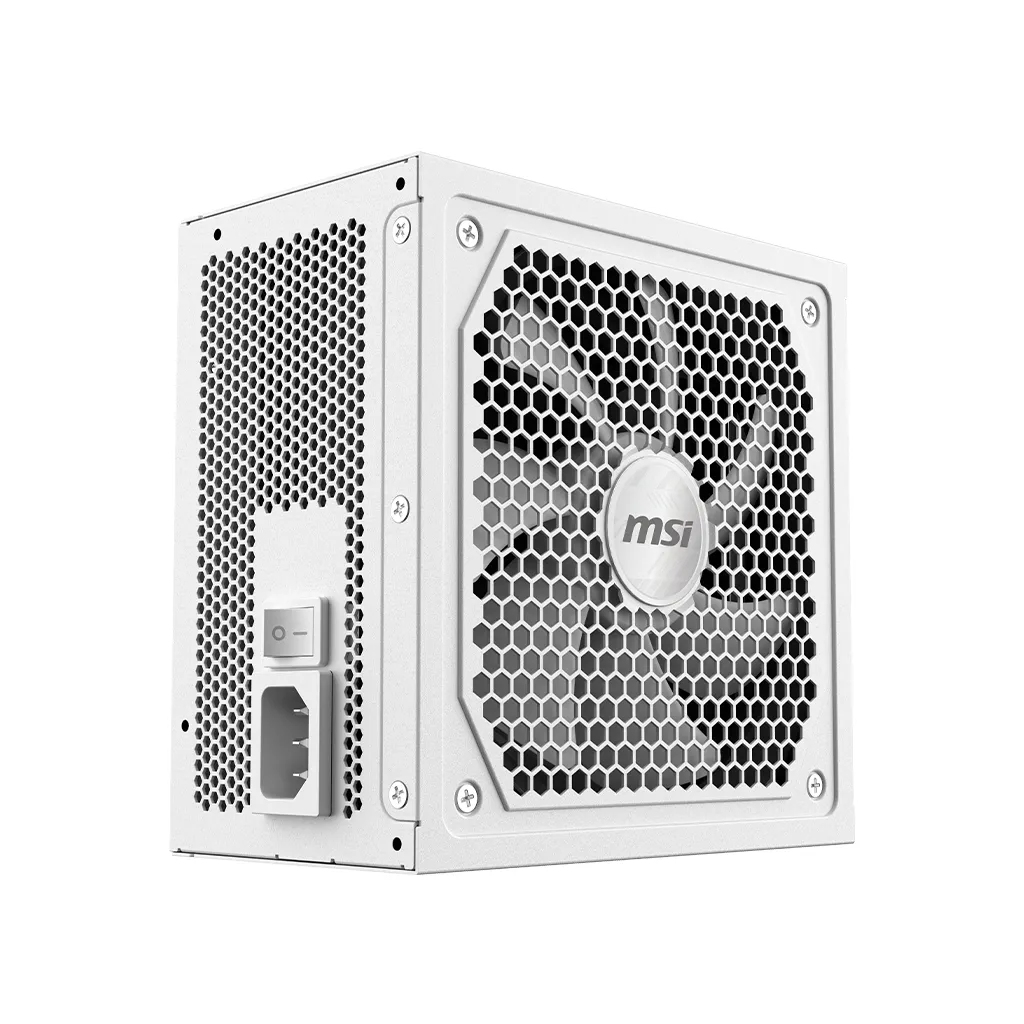 MSI MAG A1000GL PCIE5 WHITE Netzteil 1000 W 24-pin ATX ATX Weiß – Bild 4