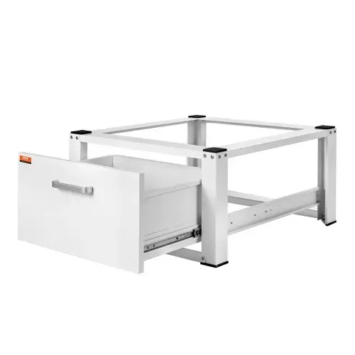 VEVOR Wäscheständer, 711,2 x 685,8 x 363,22 mm, Standplattform für Waschmaschine und Trockner, universelle Passform, 299,4 kg Kapazität, robuste, Basis für Waschmaschine – Bild 10