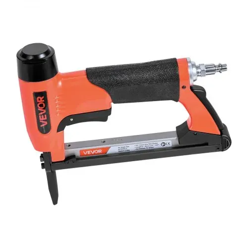 VEVOR Drucklufttacker, Langnasen-Druckluftnagler für Feindrahtklammern der Serie 80, 12,8 mm Krone, 6–16 mm Länge, max. 150 Stk. Nagelpistole für Polsterarbeiten, Holzbearbeitung, Heimwerken – Bild 10
