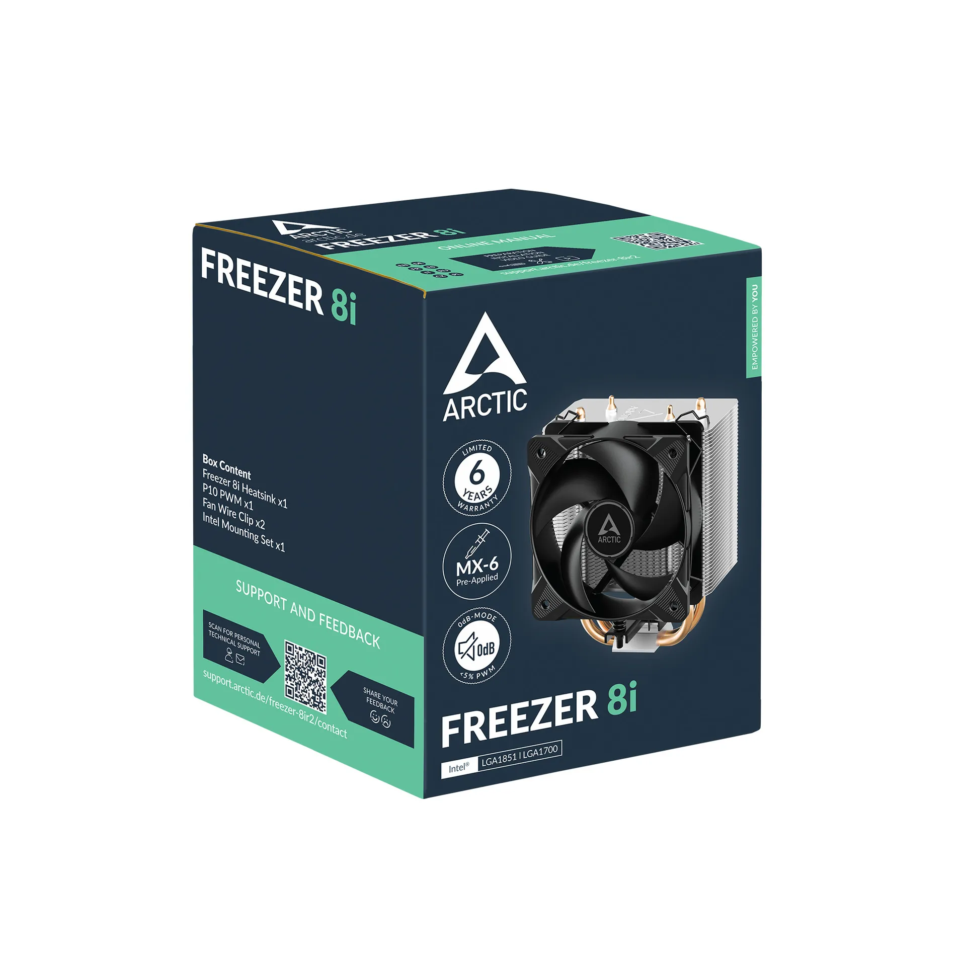 ARCTIC Freezer 8i - Kompakter Intel CPU-Kühler – Bild 6