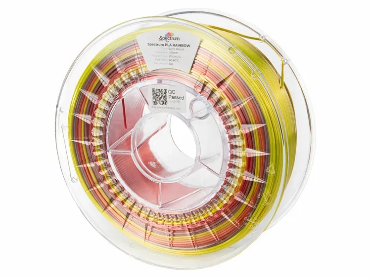 Spectrum Filament · PLA SILK Rainbow · EARTH BLEND · 1.75mm · 1kg – Bild 2