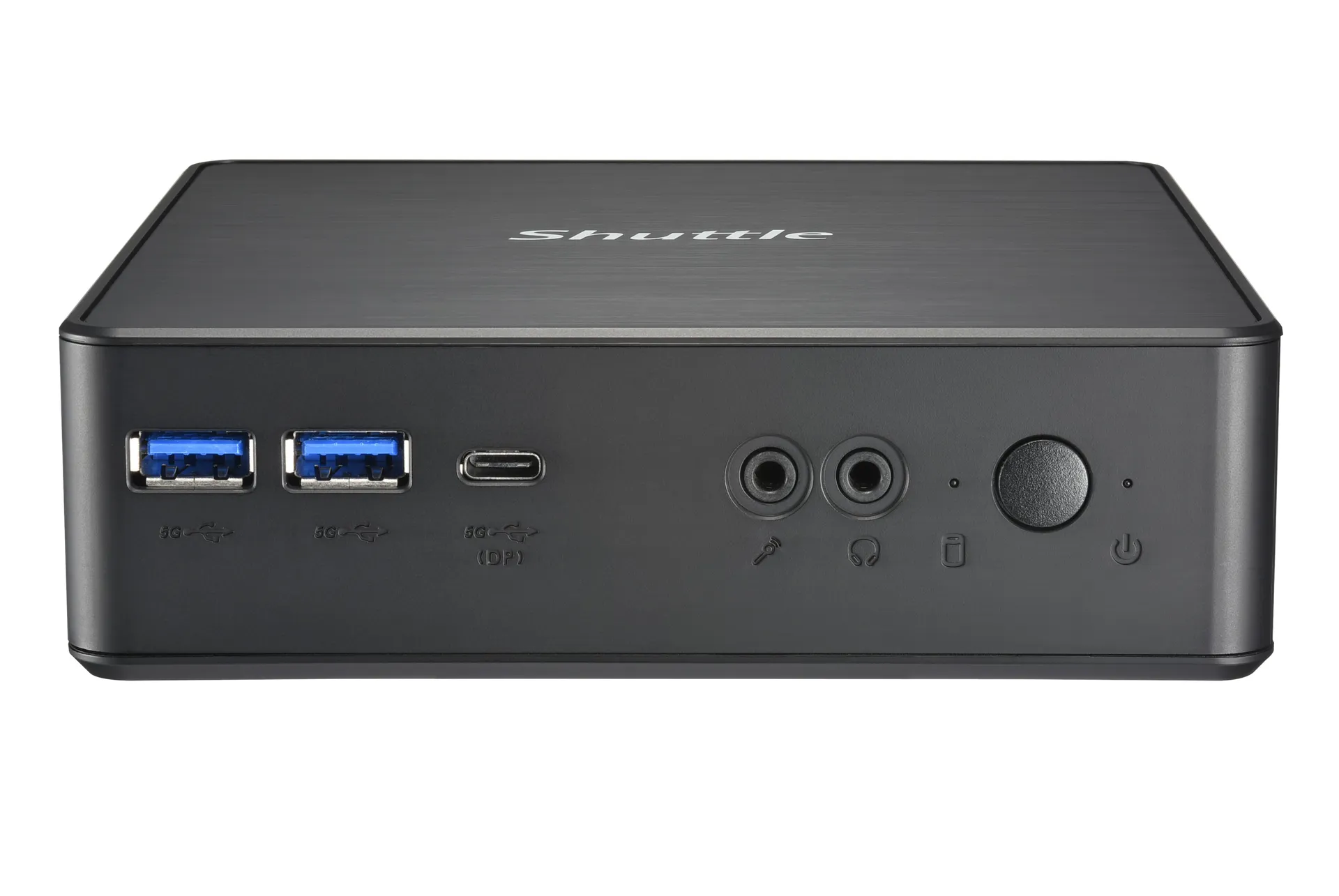 Shuttle Nano PC System NC4010XA, Intel Celeron 7305, 4GB RAM, 128GB M.2 SSD, 1x HDMI, 1x DP,1xUSB-C/DP, 6x USB3.2, 1x 2.5" bay, 2x M.2, 1x LAN, inkl. VESA & Stand – Bild 2