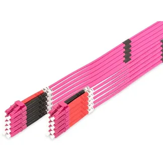 LWL Patchkabel, Duplex, LC > LC Stecker, Multimode OM4 LWL Patchkabel, Duplex, LC > LC Stecker, Multimode OM4