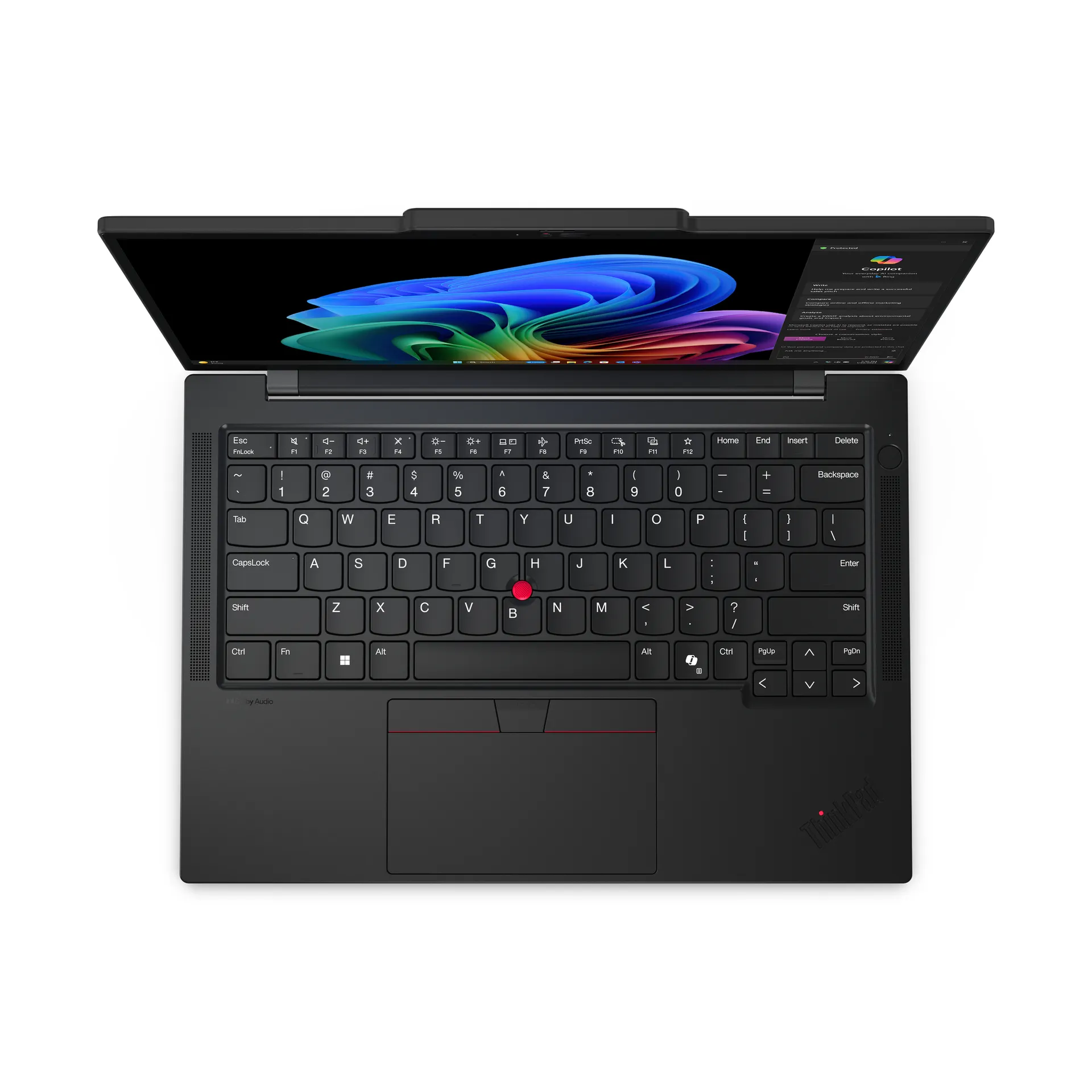 Lenovo ThinkPad T14s Gen 6 (Snapdragon) Copilot+ PC X1E-78-100 Laptop 35,6 cm (14") WUXGA 32 GB LPDDR5x-SDRAM 1 TB SSD Wi-Fi 7 (802.11be) Windows 11 Pro Deutsch Schwarz – Bild 7
