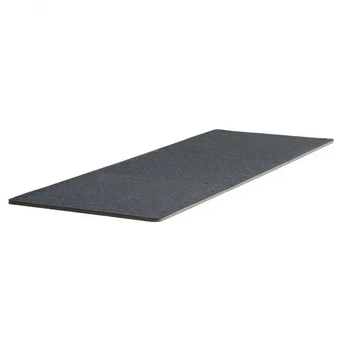 VEVOR Yoga Bodenmatten 6 Stk. Gummioberfläche & EVA-Schaum, 61 x 61 cm Trainingsmatten mit 24 Quadratfuß Abdeckung, ineinandergreifende Gymnastikmatten für Fitnessstudio Garage, Schwarz & Blau – Bild 10