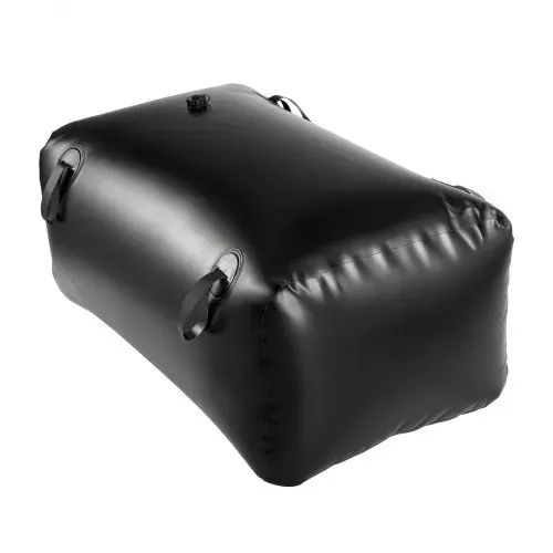 VEVOR Wasserblasen Aufbewahrungsbehälter, 240 L, Wassersack faltbar, Wasserbehälter aus 1000D PVC, Wasserbehälter auslaufsicher, ideal für Camping, Gartenbewässerung, RV & Notfälle, Schwarz – Bild 8