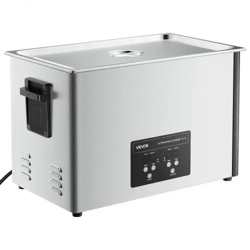 VEVOR 30 L Ultraschallreiniger, professionelle Ultraschallreinigungsmaschine mit Reinigungskorb & Digitalanzeige, 480 W Edelstahl 40 kHz Industrielle Reinigungsmaschine für Teile Vergaser Instrumente – Bild 10