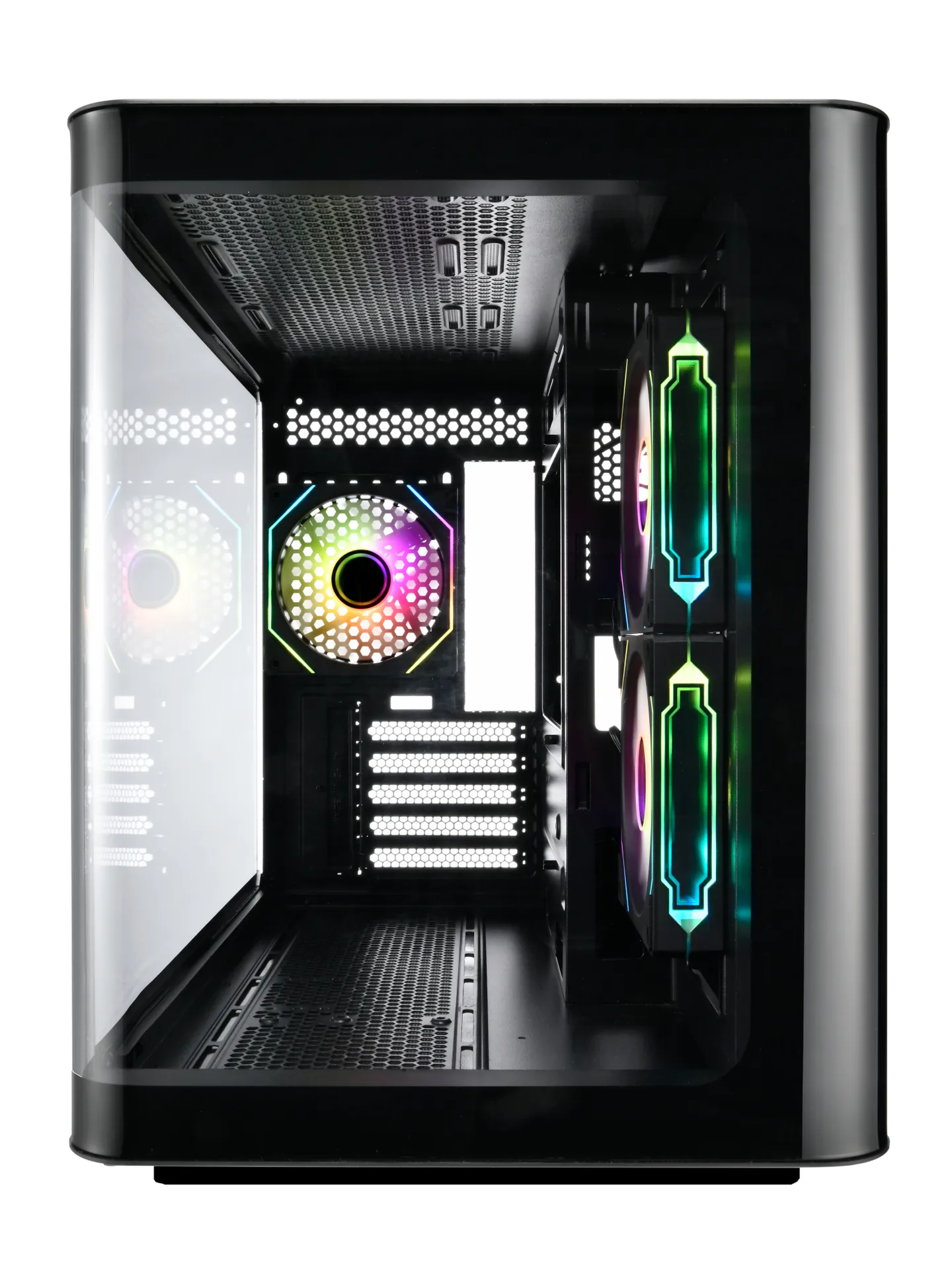 FSP S380-BA Gehäuse Midi Tower mITX, mATX Schwarz ARGB – Bild 4