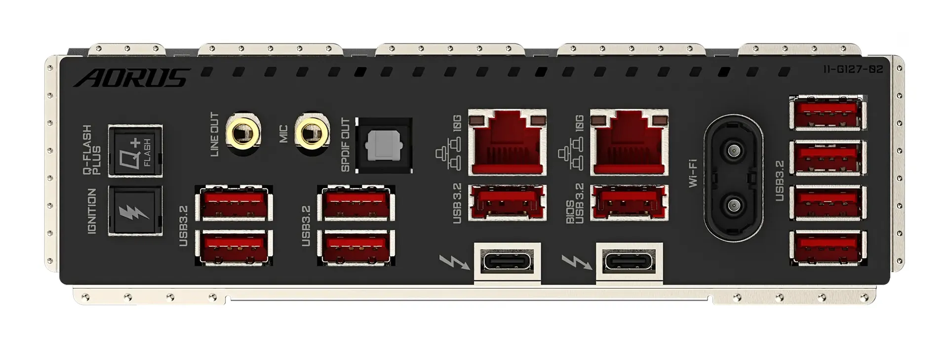 GIGABYTE Z890 AORUS XTREME AI TOP Motherboard - Unterstützt Intel Core Ultra (Serie 2) CPUs, 22+1+2 Phasen VRM, bis zu 9500MHz DDR5 (OC), PCIe 5.0 M.2, Wi-Fi 7, Thunderbolt 5 – Bild 5