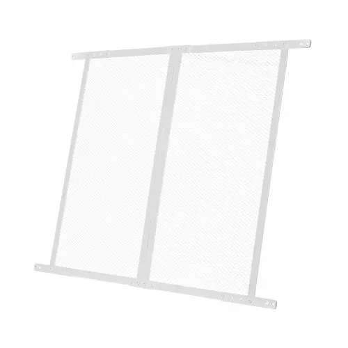 VEVOR Fliegengitter für Wohnmobil-Türen (660,4 x 609,6 mm) Türgitter, verstärktes & atmungsaktives Schutznetz aus Aluminiumlegierung für Haustieren weiß – Bild 10