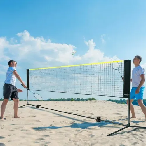 VEVOR 3m Badminton Netz Set Outdoor Tragbare Volleyball Pickleball Tennis Netz – Bild 7