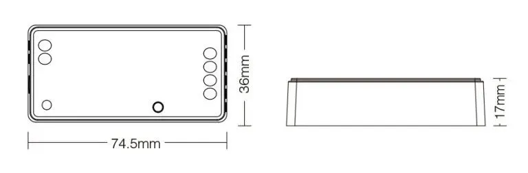 Synergy 21 LED Controller CCT (2 wires) 2,4G *Milight/Miboxer* – Bild 4