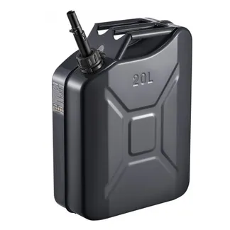 VEVOR Kraftstoffkanister Metall 20 L, Benzinkanister mit Ausgießer & Komfortgriff, 6 L/min Durchflussrate, Auslaufsicherer & Korrosionsbeständiger, Ideal für Autos, Motorräder, ATVs & UTVs, Schwarz VEVOR Kraftstoffkanister Metall 20 L, Benzinkanister mit Ausgießer & Komfortgriff, 6 L/min Durchflussrate, Auslaufsicherer & Korrosionsbeständiger, Ideal für Autos, Motorräder, ATVs & UTVs, Schwarz