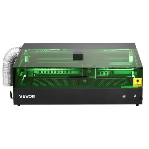 VEVOR Lasergravierer, 20 W, Lasergravur- & Schneidemaschine mit integrierter Kamera, Laserschneider, 36.000 mm/min, Arbeitsbereich 50 x 32 cm, für Holz, Leder, Glas, Papier, bestimmte Metalle, Klasse 1 – Bild 9