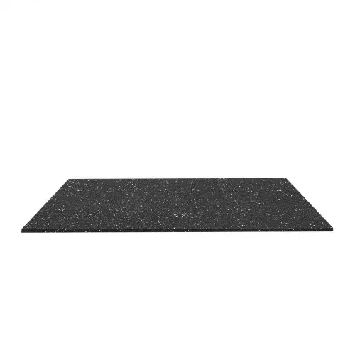VEVOR 12 x Puzzlematte Bodenschutzmatte 610 x 610 x 14 mm, Hochdichte EVA-Schaumstoffmatte, Ineinandergreifende Fitnessmatte Gymnastikmatte Sportmatte, Trainingsmatte (Schwarz) mit Weißen Punkten – Bild 8