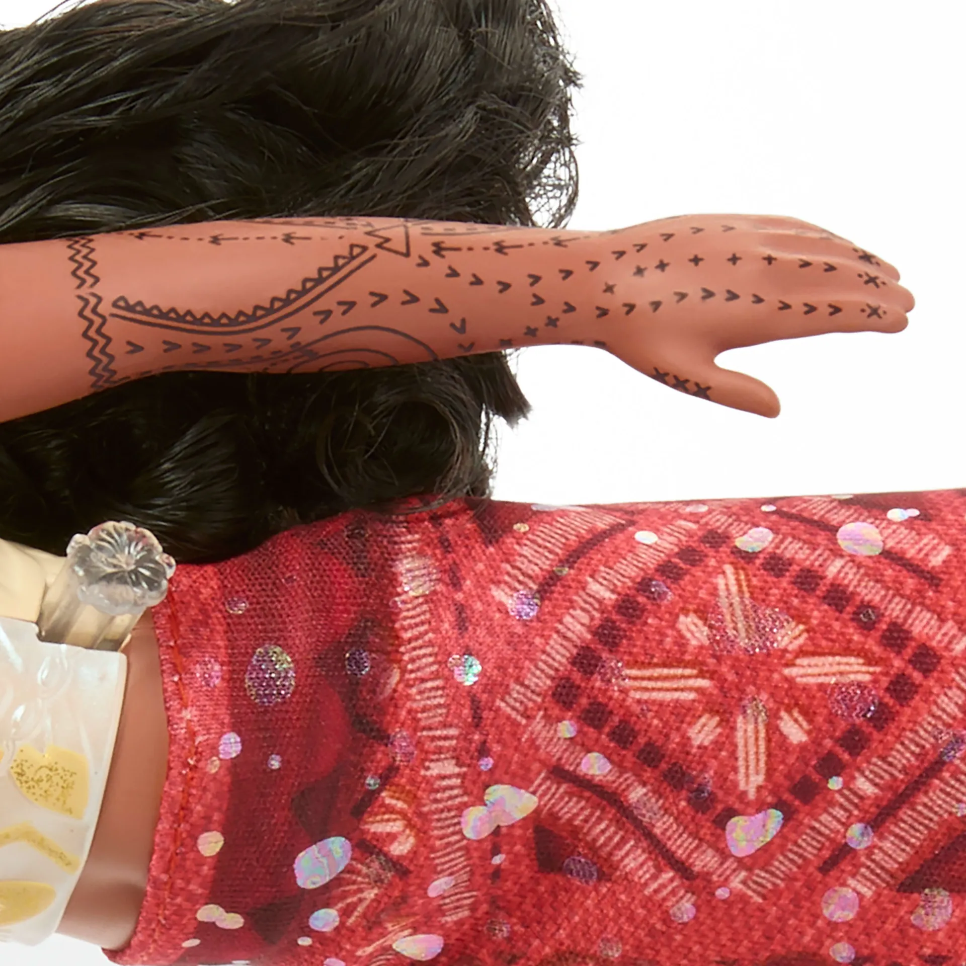 Disney Spielzeuge aus Vaiana 2, schwimmende Tautai Vaiana-Modepuppe mit 2 Zubehörteilen und Oberteil mit Farbwechsel – Bild 5