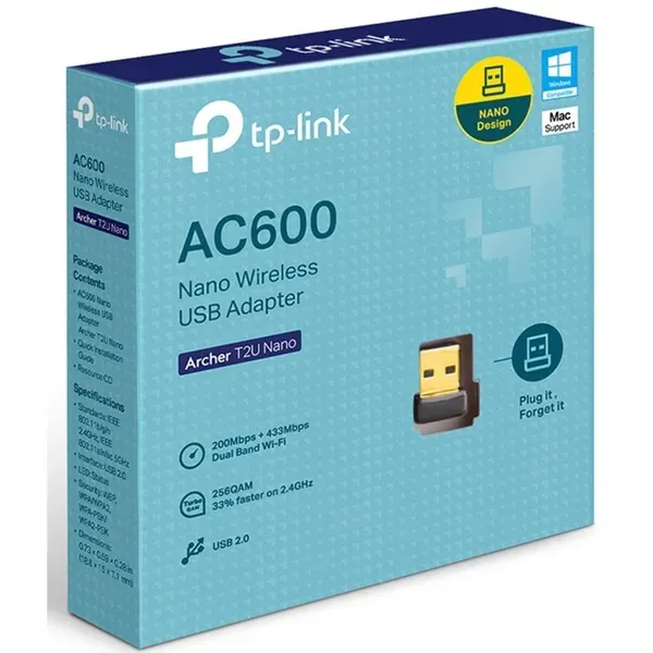 TP-Link AC600-WLAN-Nano-USB-Adapter – Bild 2