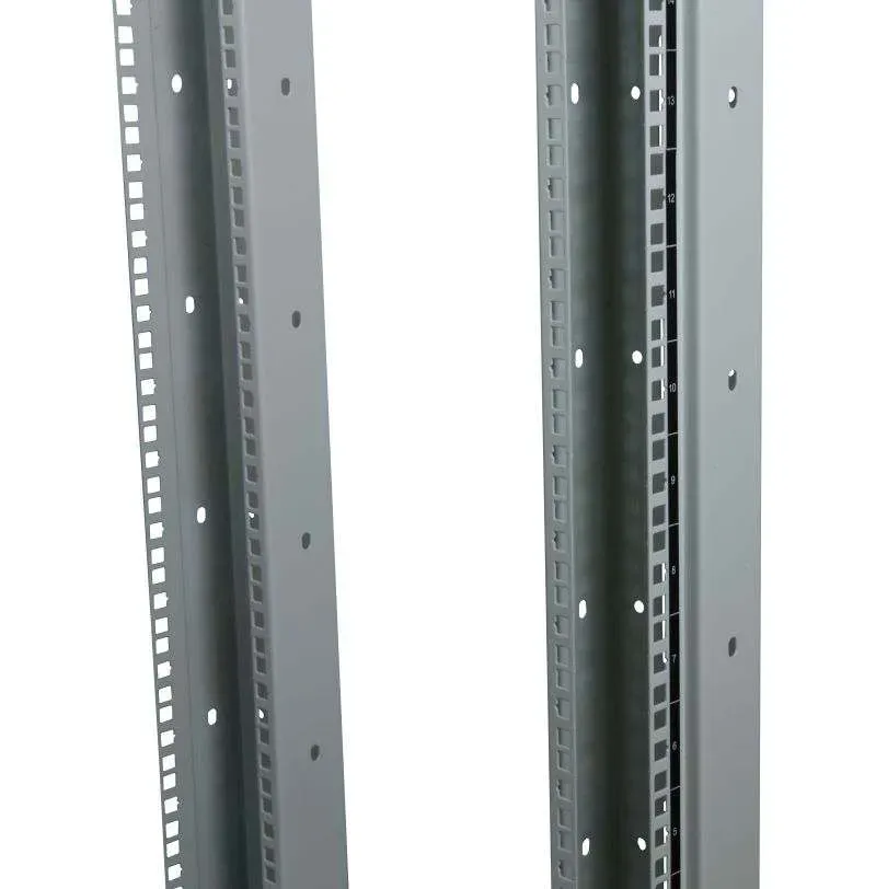 ALLNET 19"Grundgestell, 12HE, B600/T 600mm, Lichtgrau, SRB-Serie – Bild 4