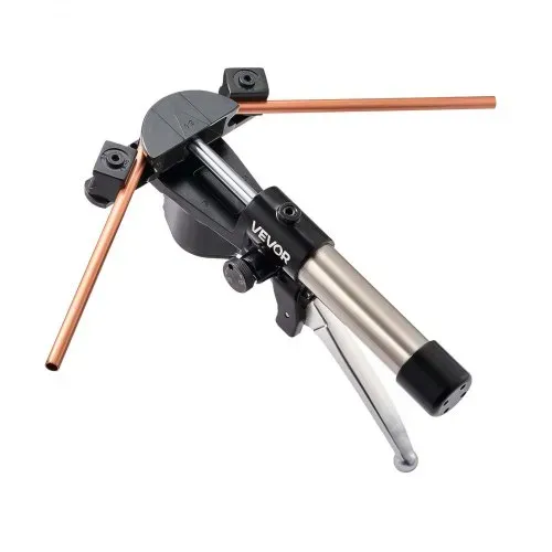 VEVOR Hydraulisches Rohrbiegegerät, 6-22 mm, Vorwärts-/Rückwärtsbiegewerkzeug-Set für HLK-Anlagen, mit 7 Aluminiumlegierungs-Biegebacken, für HLK-Klimaanlagen, Kältetechnik & Autoreparaturen – Bild 8